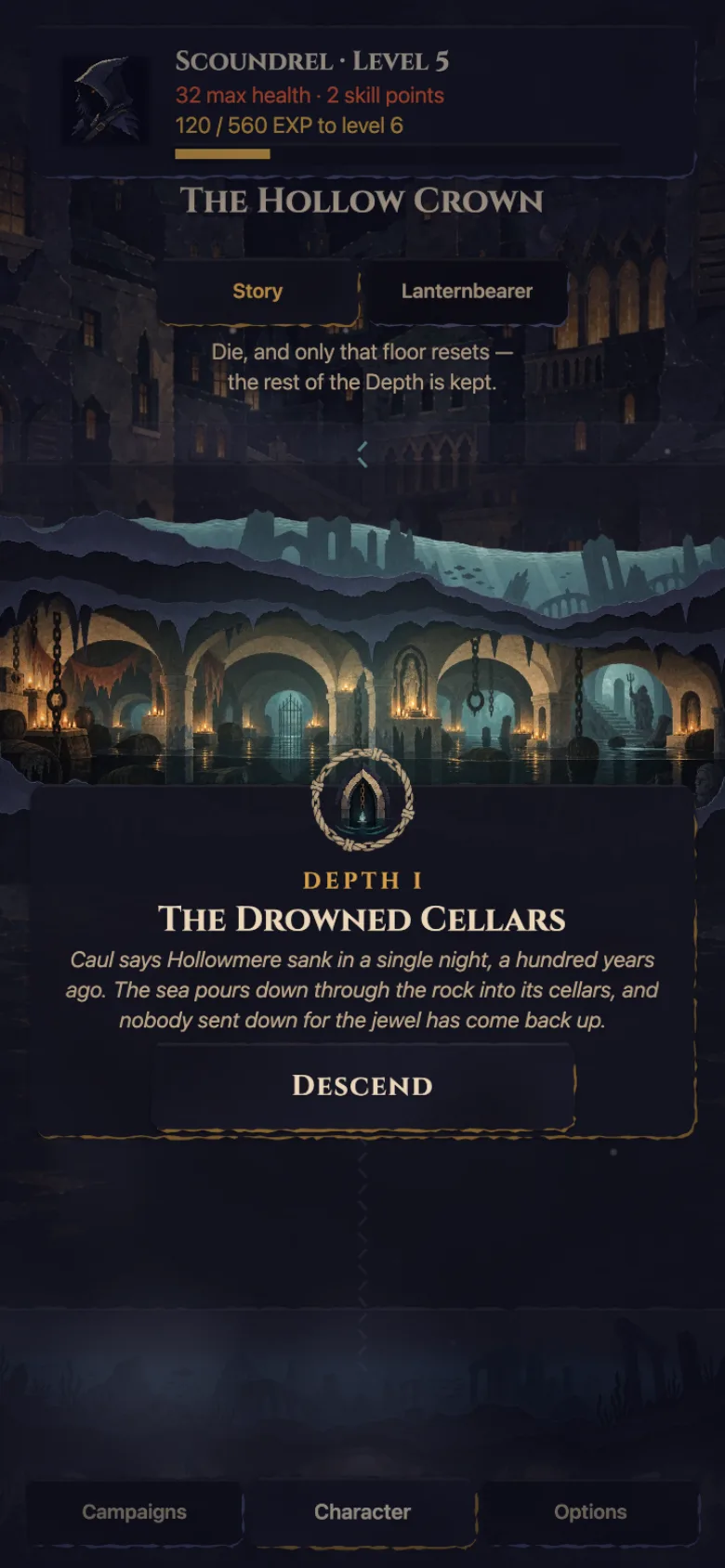 Conquer the Depths